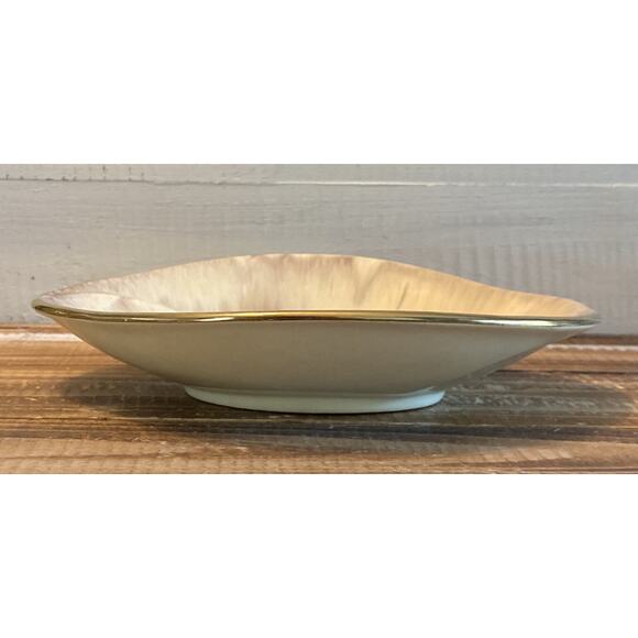 Vintage 1950's Keramik Glazed Pottery Aqua Trinket Candy Dish West Germany 912 - Picture 10 of 12